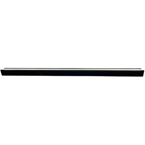 SUMGAR Mensola Da Parete In Legno – 90 Cm – Colore Nero – Design Essenziale Per Soggiorno, Camera, Cucina - 3