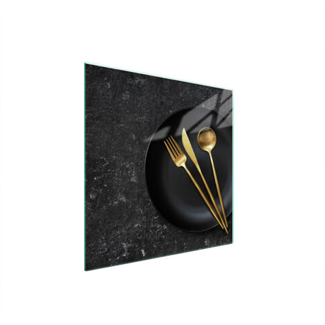 PIASTRA PROTETTIVA IN VETRO PER PIANO COTTURA 50x52 CUCINA (1/5)