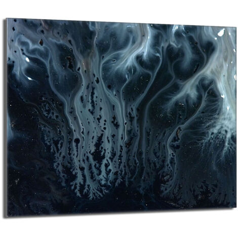Protezione per piano cottura in vetro 60x52 Marmo (1/5)