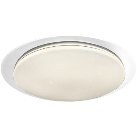 Lampada da soffitto moderna rotonda Ø40cm LED bianco 24W effetto stella a colori variabili SONIC Milagro (1/5)