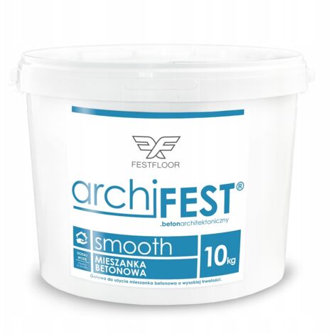 ARCHIFEST liscio 10 kg - calcestruzzo architettonico, FESTLOOR Bianco crema