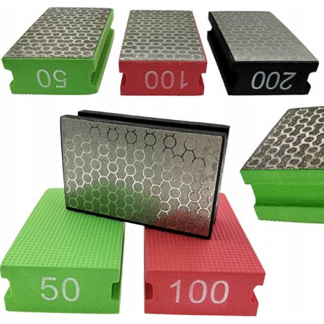 SPUGNA DIAMANTATA PER LA LEVIGATURA DI PIASTRELLE IN CERAMICA SET DA 3