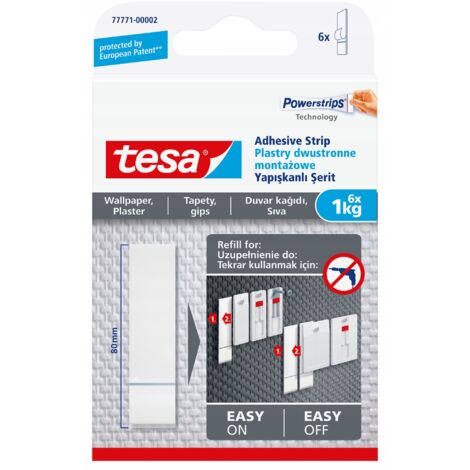 strisce di fissaggio tesa per carta da parati e intonaco 6 pezzi 1 kg (1/5)