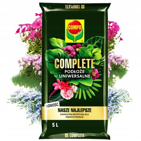 Terriccio universale da giardino con fertilizzante 5l