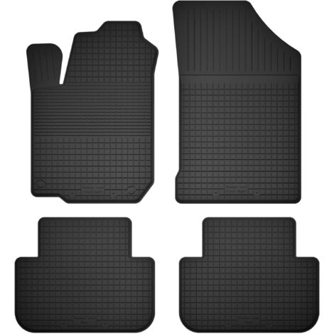 Tappetini in gomma per auto, set da 4, universali per: Toyota Yaris III FL hatchback (2017-2020)