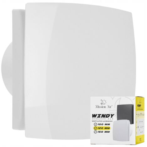 Ventilatore da bagno WINDY 120 S BIANCO (1/5)