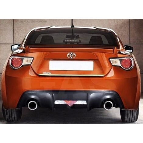 Toyota GT 86 GT86 - STRISCIA CROMATA PER COFANO POSTERIORE (1/5)