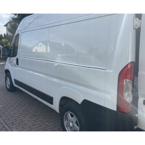 Peugeot BOXER - Strisce laterali cromate per portiere 4 pezzi (1/5)