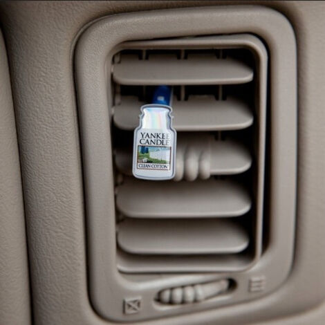 YANKEE CANDLE Car Vent Stick Clean Cotton 4x7g