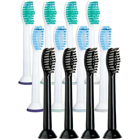 12 TESTINE PER SPAZZOLINO DA DENTI PHILIPS HX6014/HX6054 - RICAMBI DI ALTA QUALITÀ (1/5)