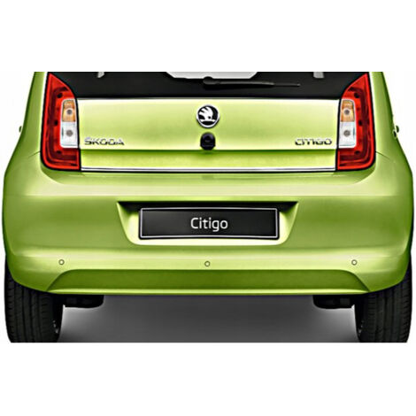 SKODA CITIGO - Striscia cromata, spoiler sul portellone (1/5)