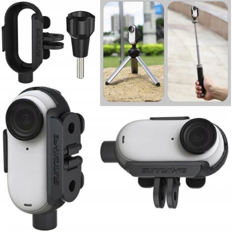 Supporto Di Ricarica A Sgancio Rapido Per Insta360 GO Ultra – Metallo, Tipo-C E Attacco 1/4″