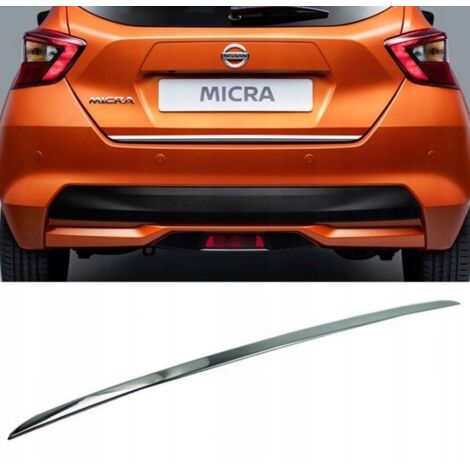 Nissan MICRA 2017- Tuning finiture cromate per portellone posteriore (1/5)