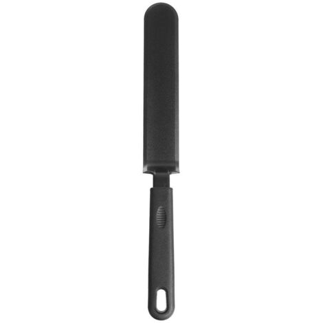 Spatola in metallo termoplastico color crema, nera BLACKLINE, 31 cm (1/4)