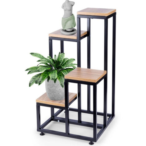 Portafiori in metallo a 4 ripiani 69 cm