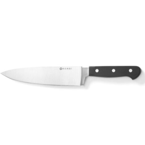 Coltello da chef professionale forgiato in acciaio Kitchen Line 200 mm - Hendi 781319