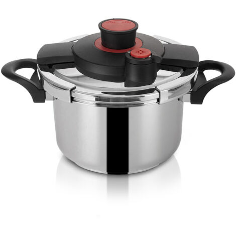 Pentola a pressione in acciaio con chiusura automatica STORM 5 l