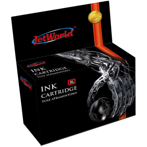 Cartuccia d'inchiostro JetWorld Black Brother LC123BK/LC121BK (inchiostri con chip) sostitutiva per LC-123BK/LC-121BK