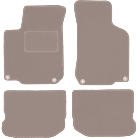 Tappetini in velluto beige per: Volkswagen New Beetle coupé, cabrio (1997-2020)