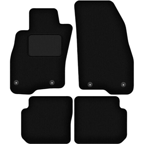 Tappetini in velluto nero per: Fiat Punto 12' hatchback (2012-2018) (1/5)