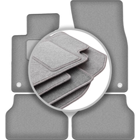 Tappetini auto grigi per: BMW Serie 5 E60 berlina (2003-2010)