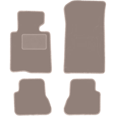 Tappetini in velluto beige per: BMW 3 E46 decappottabile (2000-2007) (1/5)