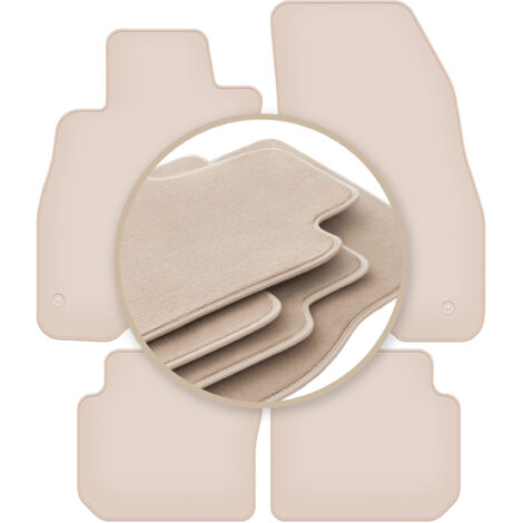 Tappetini PREMIUM beige per: Fiat Punto 12' hatchback 2012-2018 (1/5)