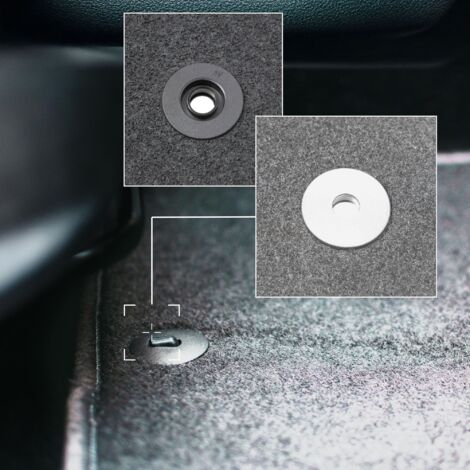 Tappetini auto FIAT DUCATO III [MK2] (Tre file) Panorama (2014-) No bottoni