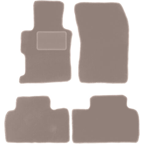 Tappetini in velluto per: Honda Civic IX berlina (2011-2016) beige (1/5)