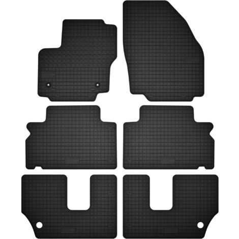 Tappetini Auto In Gomma Per Ford Focus MK2 (2004-2011) - Bordo Alto 15mm, Antiscivolo - 4