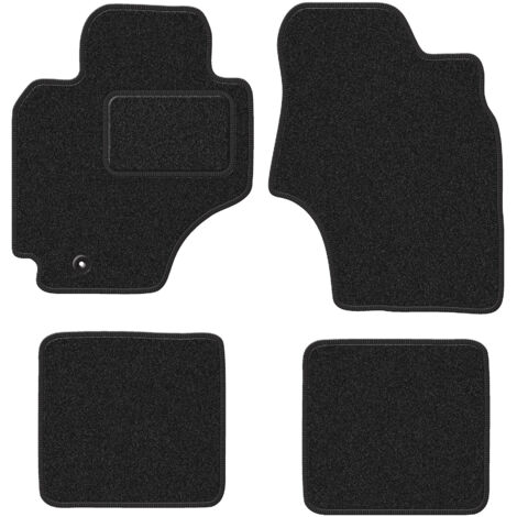 Tappetini Gomma Per VW Eos/Eos Facelift (dal 2006) - Set 4 Pezzi Nero, Lavabili E Impermeabili