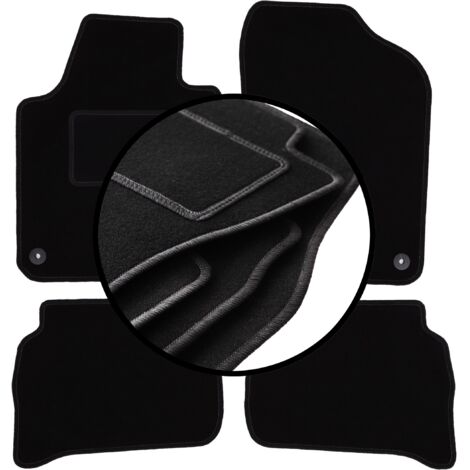 Set completo di tappetini in velluto per: Volkswagen Polo V hatchback (2009-2017)