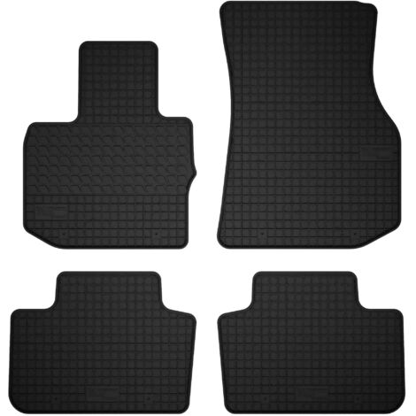 Elmasline Set Tappetini Auto In Gomma 3D Per BMW X1 (E84) 2009-2015 – Bordo Alto 5 Cm, Materiale TPE, Su Misura, Antiscivolo