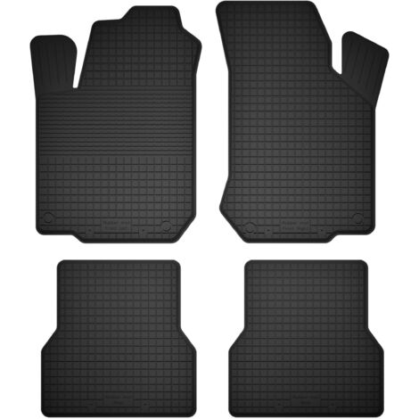 Tappetini in gomma per auto, set da 4, universali per: Volkswagen Lupo 3L hatchback (1997-2005)