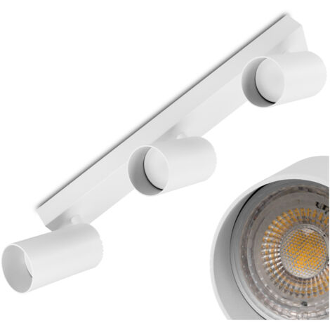 Lampada da soffitto SPOT TUBA Riflettore Alogeno 3x GU10 TABULA LUMILED (1/5)