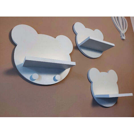 Set di 3 mensole Sweet Bears Prestige (1/5)