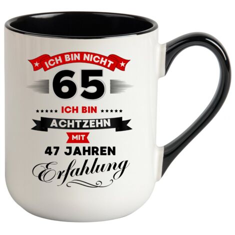 Tazza divertente, regalo per il 65° compleanno (1/3)