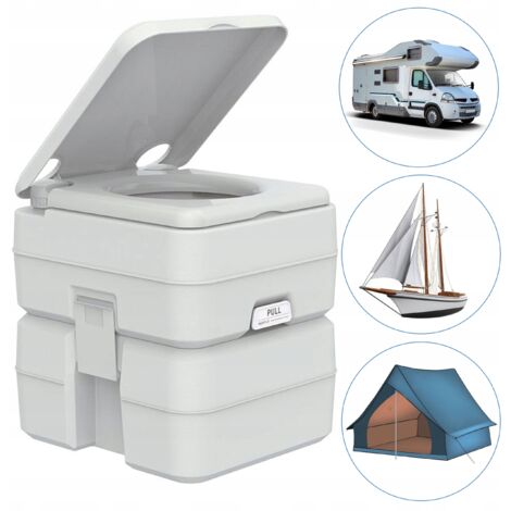 Secchio Portatile Per Sedia Comoda, Con Coperchio E Maniglia, Per Anziani E Assistenza, Compatibile Universale