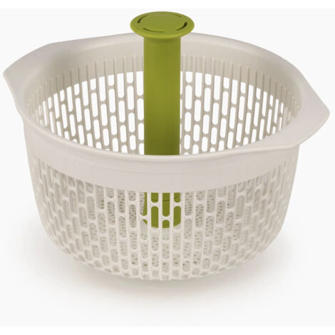 Centrifuga rotante per insalata JosephJoseph Joseph Scola lavandino Spindola - Rapida ed efficiente, ideale per scolare senza fatica lattuga e verdure.