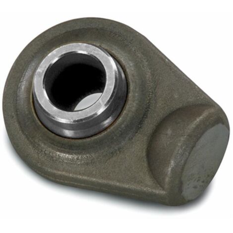 Supporto superiore con spina rotula sferica con Ø 20mm testa Ø 60mm e interasse 60mm