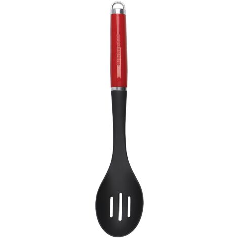KitchenAid Cucchiaio Forato da Cucina Antiaderente e Resistente al Calore - Color Rosso Imperiale (1/5)