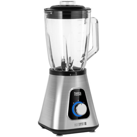 Frullatore Teesa TSA3549 Easy Expert GO ad alte prestazioni, 1300 W, 1,5 l + 600 ml, senza BPA,