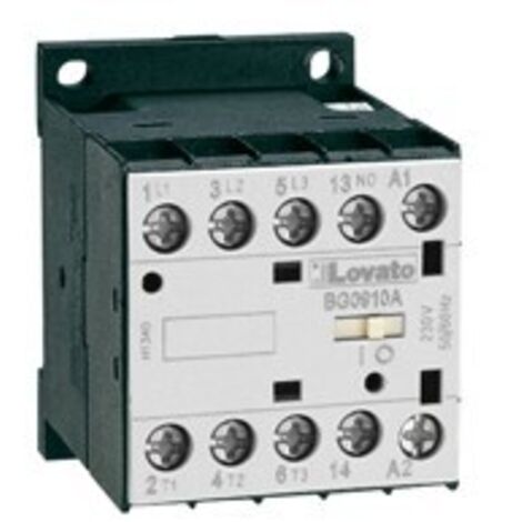 Contattore 3P+1No 9A Ac3 24Vdc ( LOVATO cod. 11BG0910D024 )