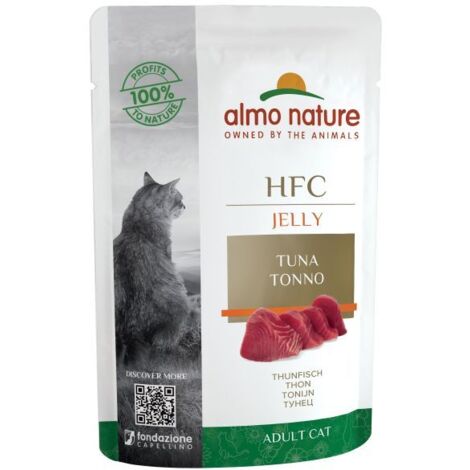 Almo Nature Gatto HFC Jelly busta 55gr Tonno
