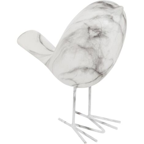 Statuetta uccello olen bianca h19cm - Atmosphera créateur d'intérieur (1/2)