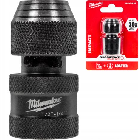 Adapter 1/2 Vierkant - 1/4 Sechskant Innensechskant (1)