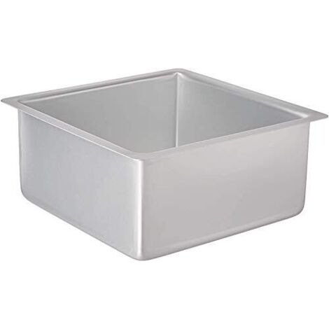 Decora 0062605 Teglia Professionale 20x20xh10cm Quadrata Anodizzata (1/3)