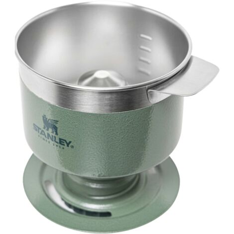STANLEY pour sopra Perfect Brew Versare Over-Rende 1-6 Tazze, Hammertone Green, 1-6 Cups (1/5)