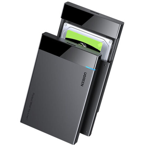 Case per disco SATA 2.5'' 6TB USB-C 3.0, nero (1/5)
