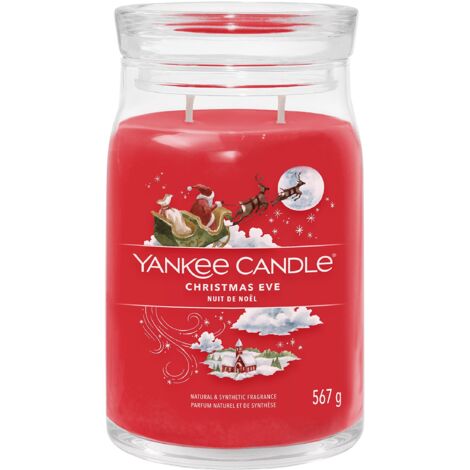 CANDELA GIARA GRANDE CHRISTMAS EVE YANKEE CANDLE (1/4)